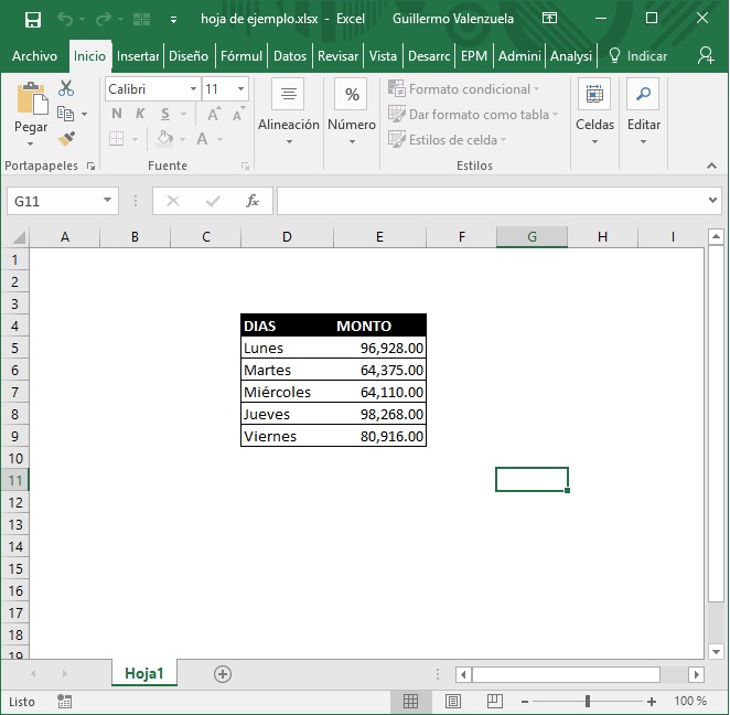 excel